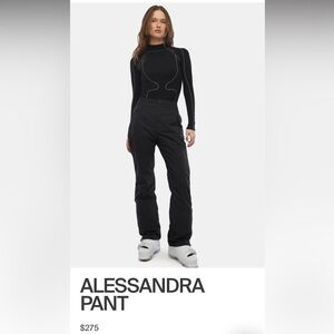NWT Halfdays Alessandra Black Ski/Snowboard Pants